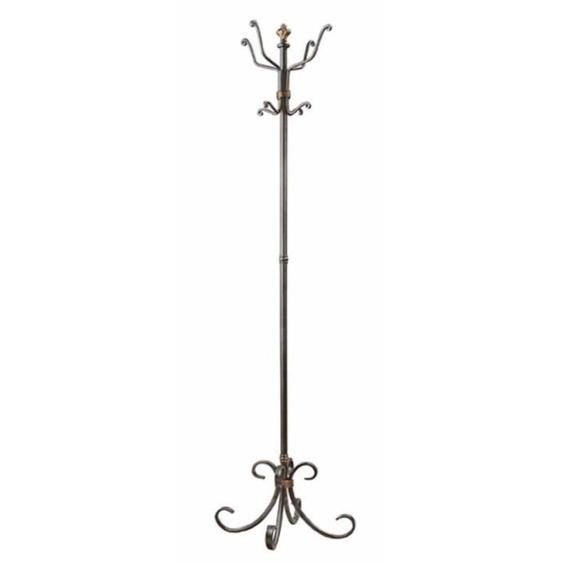 Porte-manteaux Vintage ilona 180cm Anthracite - Paris Prix Gris