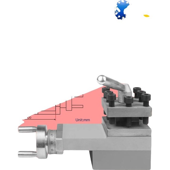 Porte-outil de tournage, acier de haute qualité, installation conviviale, Pour WM210V