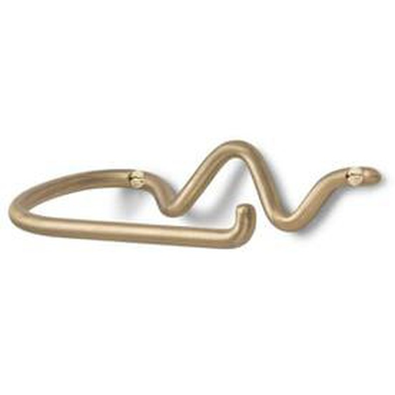Porte papier toilette Curvature  - laiton