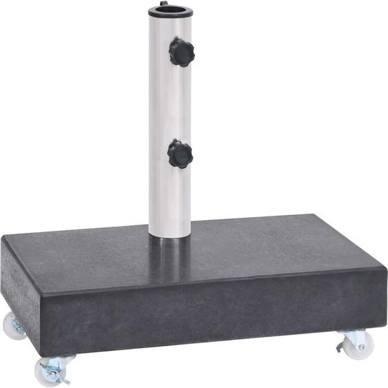 Porte-parapluies noir 45x25x8 cm Granit
