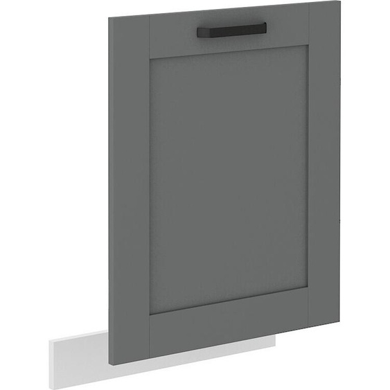 Porte pour lave-vaisselle encastrable LAILI – 60x72 cm, gris / blanc