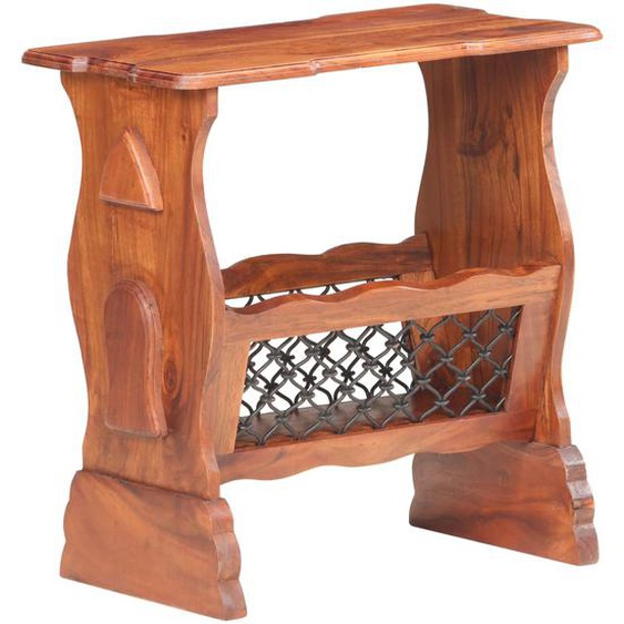Porte-revue 50x30x53 cm Bois dacacia massif