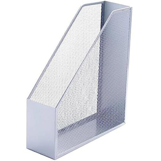 Porte-revue - Q-CONNECT - Jaune - Plastique - Dimensions 30x25x9 cm - Utilisation intérieure