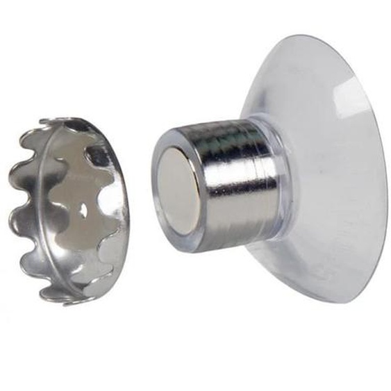Porte-savon - ANAE - Aimanté - Acier inoxydable - PVC translucide - Séchage optimal