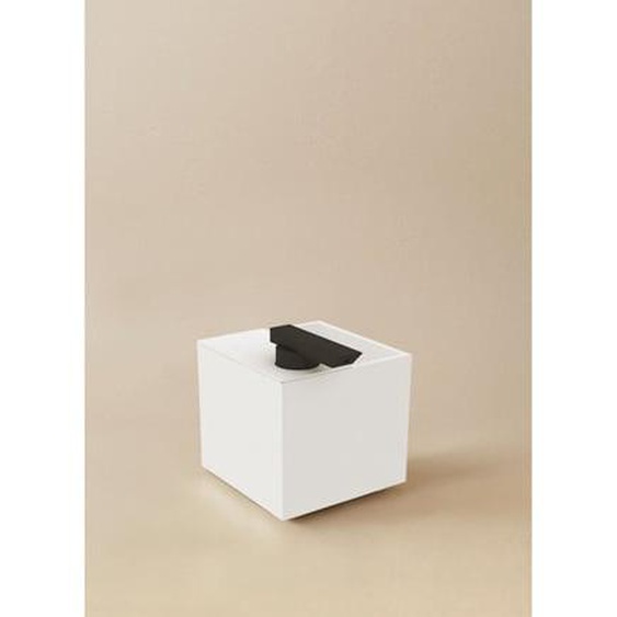 Porte-savon Liquide + Porte-brosse À Dents Chrome The Grid