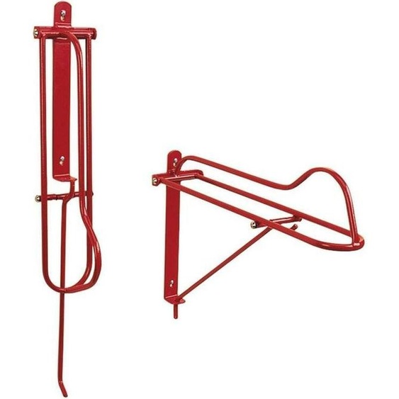 Porte-selle pliant Stubbs TL2849 (taille unique) (Rouge)
