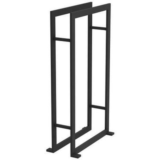 Porte-serviette - ALLIBERT BATH & DESIGN - LOFT GAME - 2 barres - Acier - Noir mat