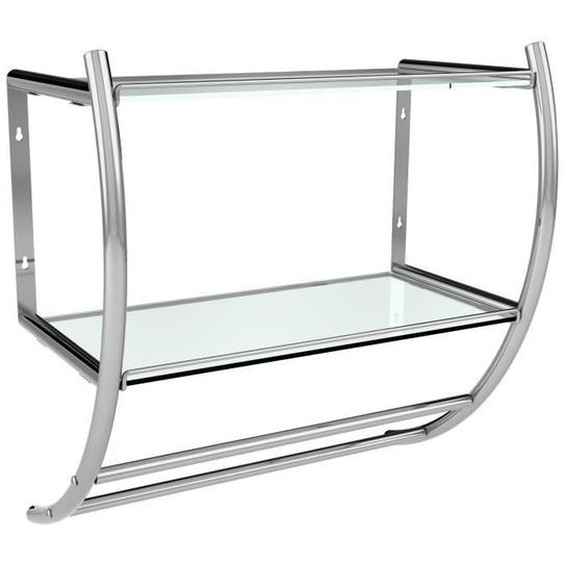 Porte-serviette mural 3 barres en Inox COPERBLINK chromÃ© brillant