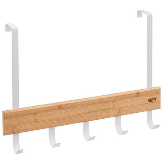Porte serviette pour porte Natureo blanc Autres Blanc
