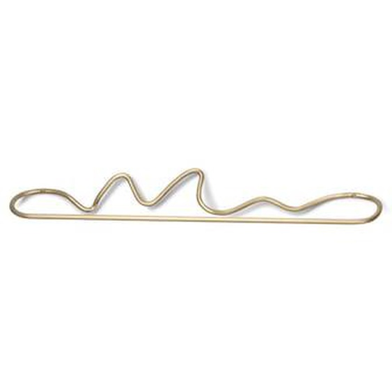 Porte-serviettes Curvature - laiton