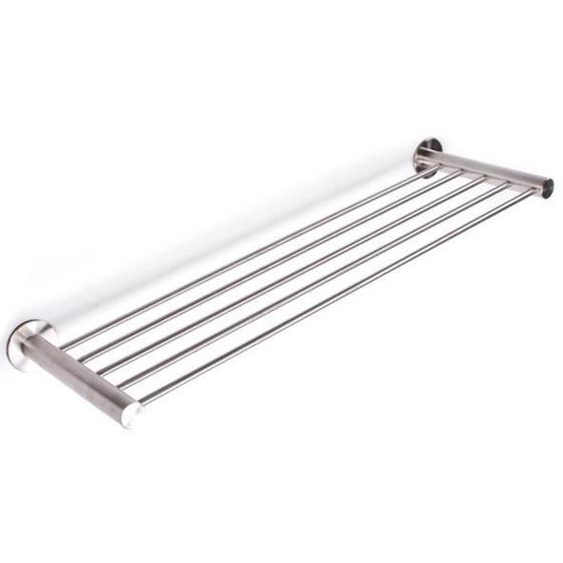 Porte Serviettes étagère mural en Inox SIWA Brossé Gris - MSV
