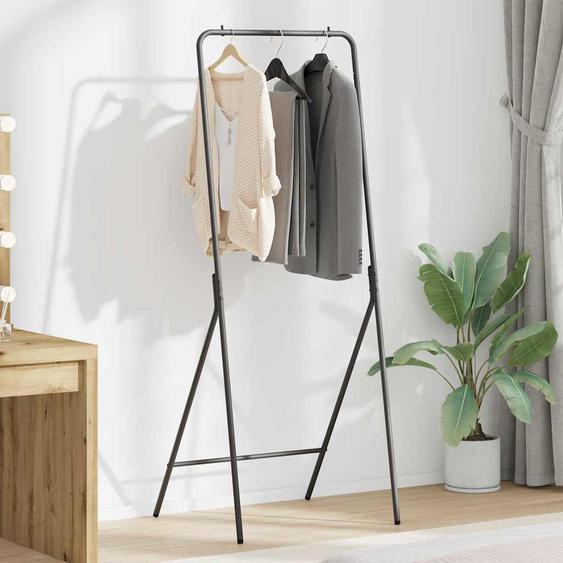 Porte-vêtements Noir 60 x 53 x 155 cm Acier