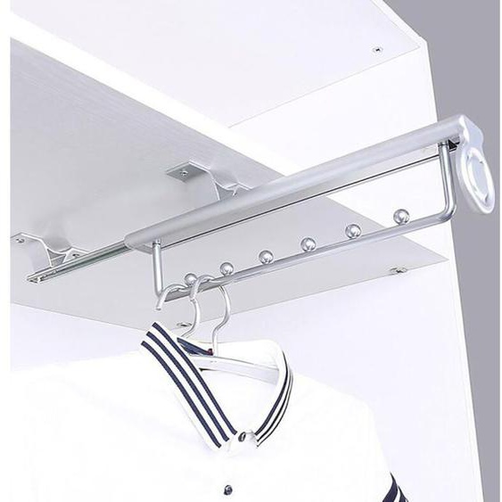 Porte-vtements extractible 35 cm cintre coulissant penderie tlescopique pour armoire vtements couleurs multiples ABRI DE JARDIN