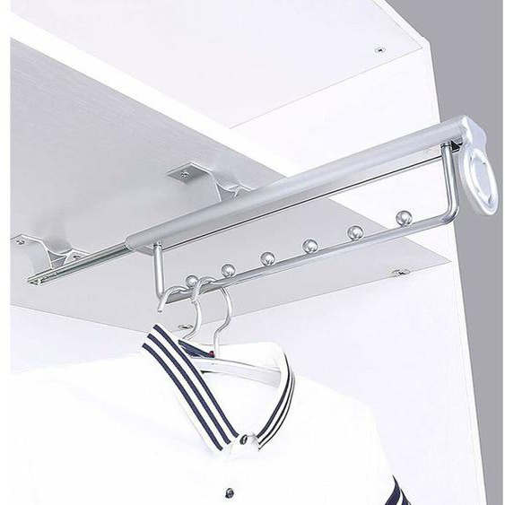 Porte-vtements extractible cintre coulissant penderie tlescopique pour armoire vtements couleurs multiples YYV