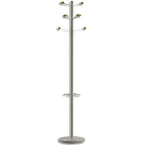 Portemanteau accueil Bouquet 6 patères et porte-parapluie vert H183 cm
