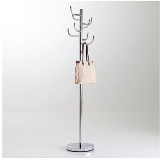 Portemanteau, métal acier chromé, forme cactus