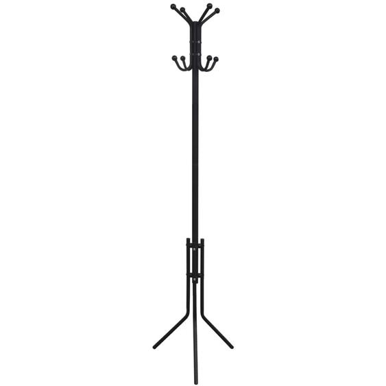 Portemanteau sur pied métal noir