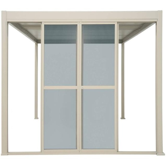 Portes Argile 2,7 x 2,3 m - Acier, Aluminium, Traitement anti-rouille Hespéride