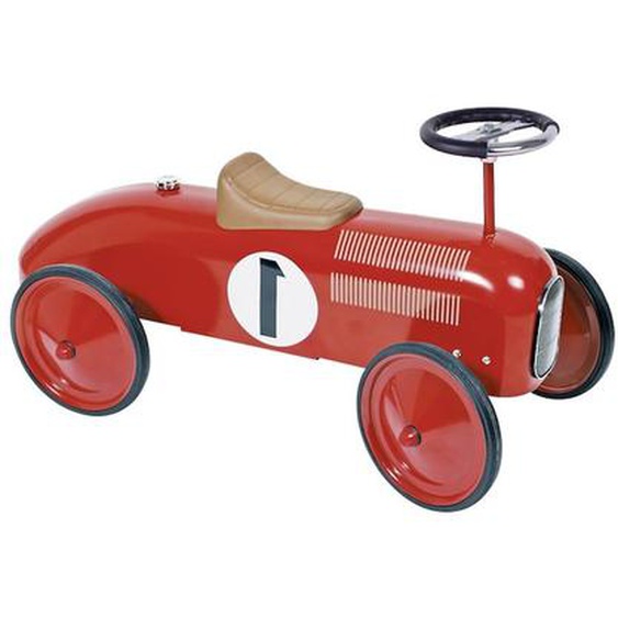 Porteur Voiture En Métal Rouge