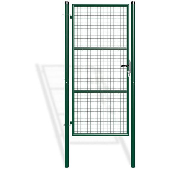 Portillon grillagé 1m olga 100x200cm vert