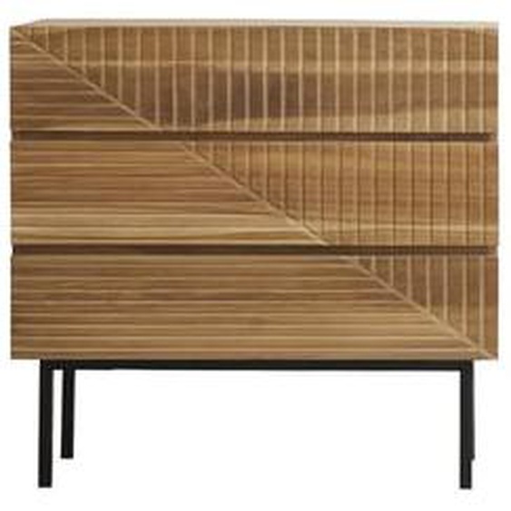 PORTLAND  Commode en bois teck massif 95 cm