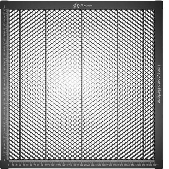 Poste de travail alvéolaire, structure métallique durable, propriétés de protection laser, version1 450x450mm