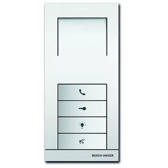 Poste dinterphonie intérieur aluminium argent - Téléphone dinterphonie argent 83210 AP-683