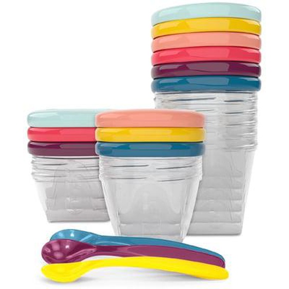 Pot de conservation BABYMOOV Babybols Multi set (120 a 250 ml + cuill