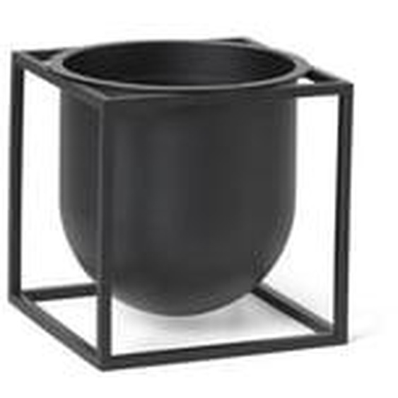 Pot de fleurs Kubus  - noir - 14 cm
