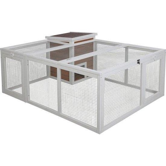 Poteau dexercice avec cachette, grand format, 132 x 102 x 59 cm, métal