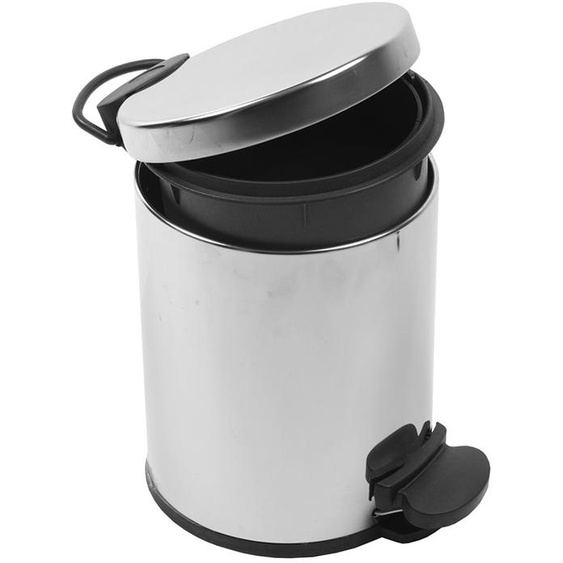 Poubelle à pédale en acier inoxydable 5 L AKW 23613