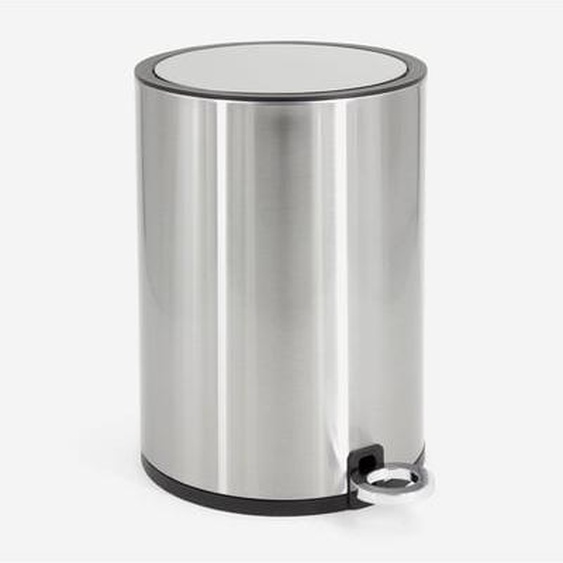 Poubelle à pédale inox mat 3l - Step
