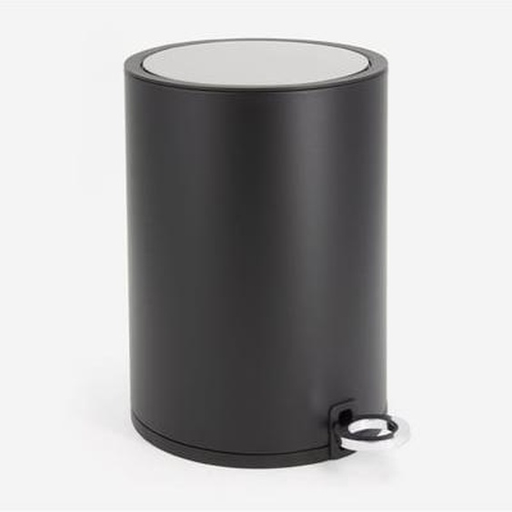 Poubelle à pédale noir mat 3l - Step