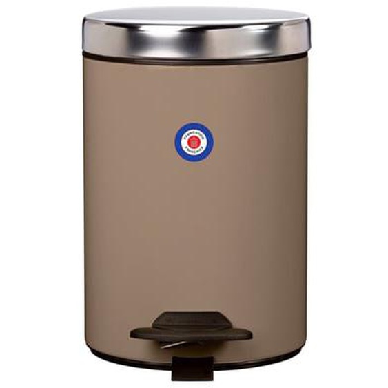 Poubelle de salle de bain à pédale 3L DUO