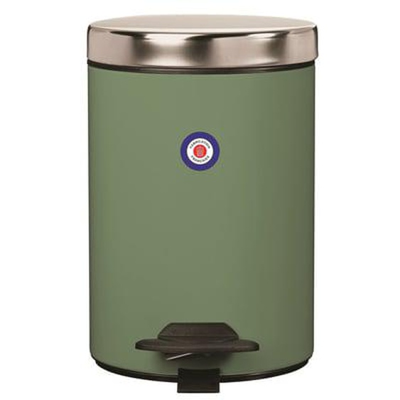 Poubelle de salle de bain à pédale 3L DUO