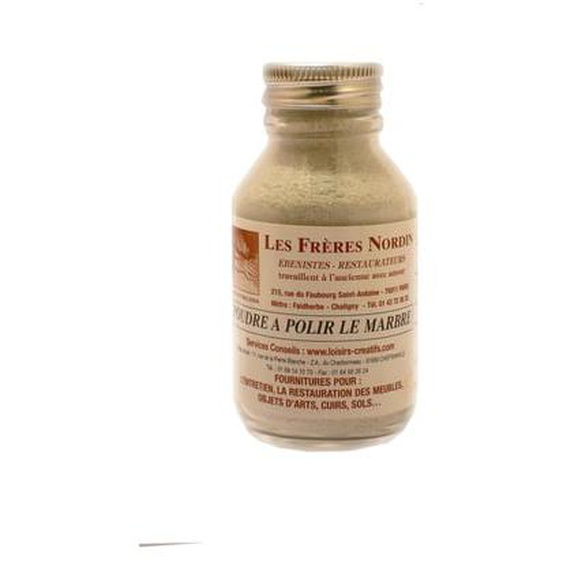 Poudre à polir le marbre 125 ml