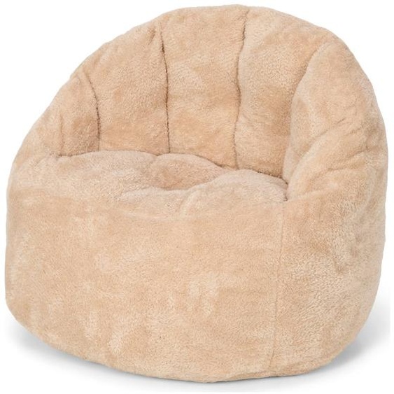 Pouf Bouclette Soft Beige Beige