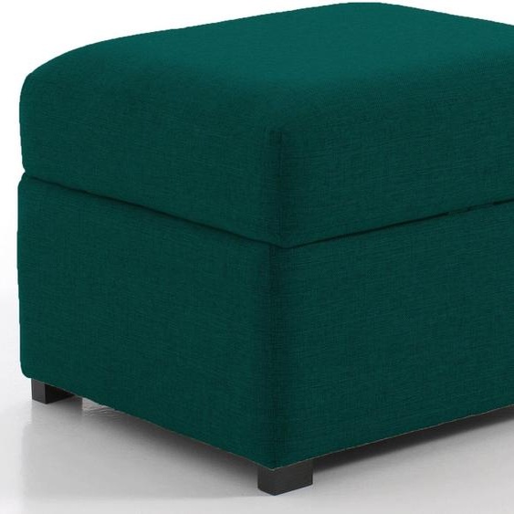 Pouf carré, Vert bouteille