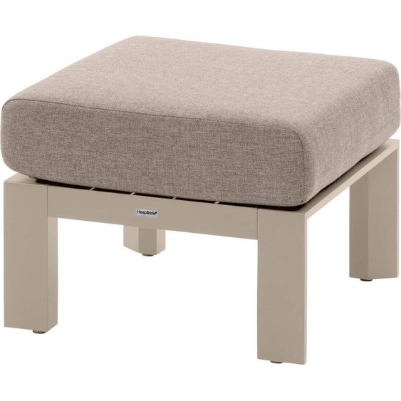 Pouf de jardin ÉVASION Argile Aluminium traité époxy, Oléfine Hespéride