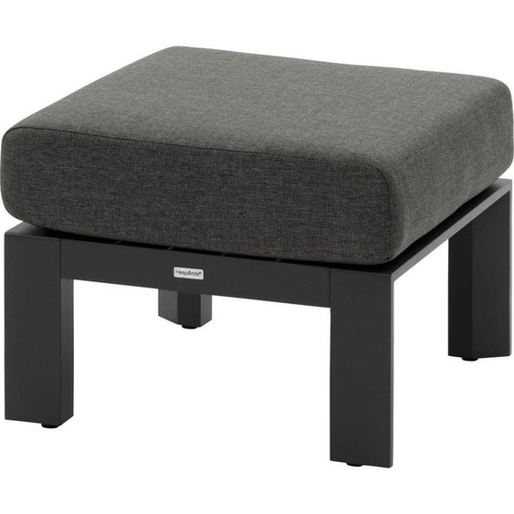 Pouf de jardin ÉVASION Graphite Aluminium traité époxy, Oléfine Hespéride