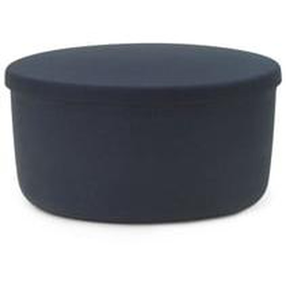 Pouf de rangement Hide  - steel blue - large