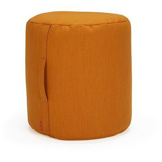 Pouf design BUTT FAUTEUIL SAC 45x50cm tissu Elégance Burned Curry