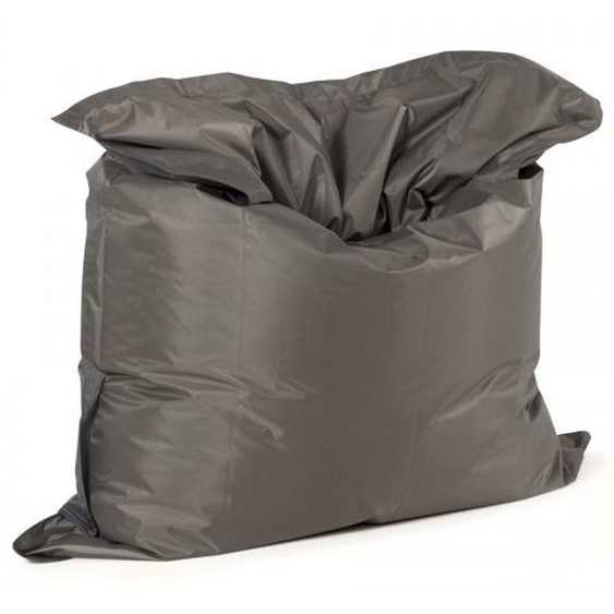 Pouf design géant 140x180 cm - Taxco - Gris foncé