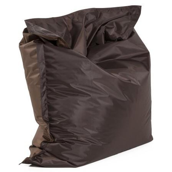 Pouf design géant 140x180 cm - Taxco - Marron