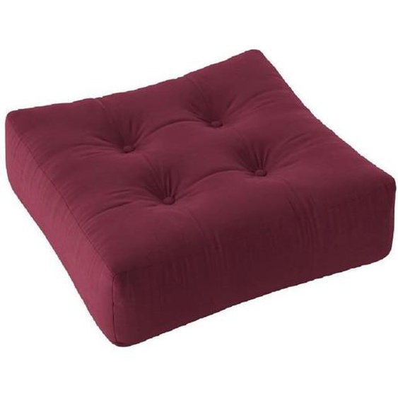 Pouf futon - INSIDE 75 - MORE POUF - Bordeaux - Coton - 2 places