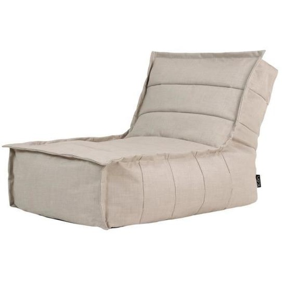 Pouf Icon méridienne dintérieur et dextérieur, Beige