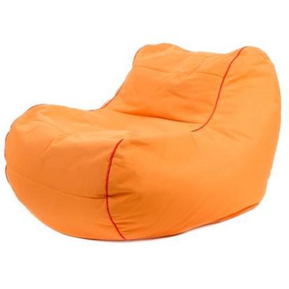 Pouf JUMBO BAG - Jack Original - Orange - Intérieur/Extérieur - 100% Polyester - 108x75x70 cm