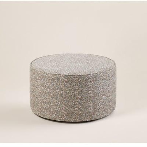 MADURA - Pouf Mahara  en Revetement jacquard motif floral Multicolore