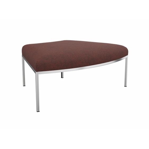 Pouf modulable daccueil Astro Twist tissu - Rouille