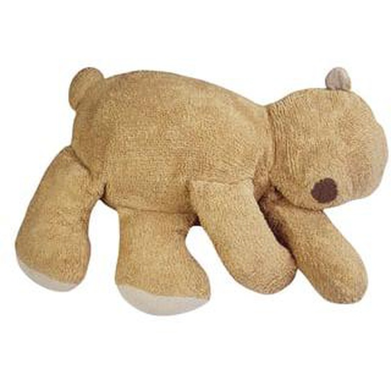 Pouf ours dormant couverture en coton